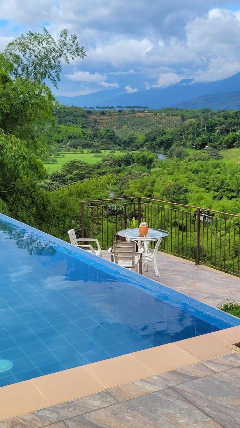 Piscina infinita